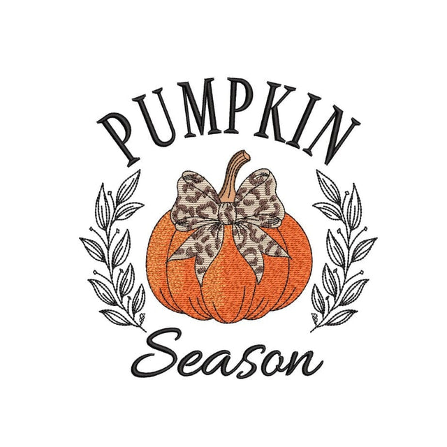 Halloween Pumpkin Season Embroidery Design, 3 sizes, Instant Download Embroidery/Applique DESIGNS Nino Nadaraia 