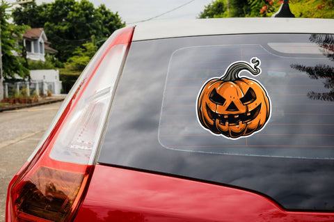 Halloween Pumpkin Sticker Clipart Bundle Sublimation Regulrcrative 