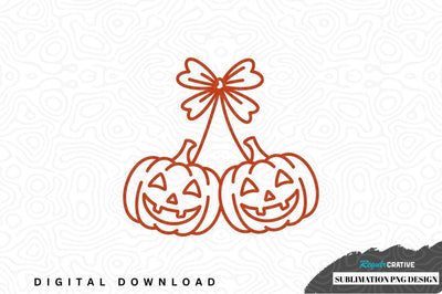 Halloween pumpkin sublimation design Sublimation Regulrcrative 