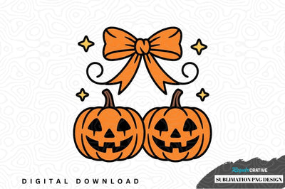 Halloween pumpkin sublimation png design Sublimation Regulrcrative 