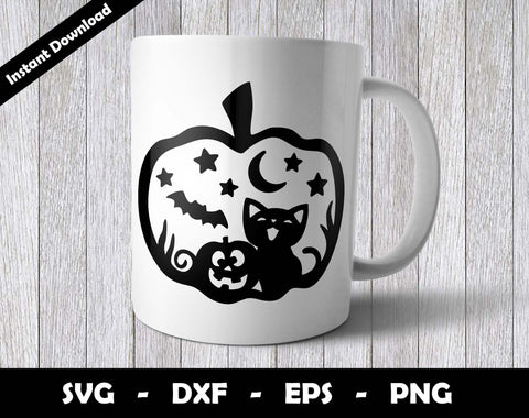 Halloween Pumpkin SVG Cut File, Halloween Cute Pumpkin SVG Design SVG Arthur Arellano 