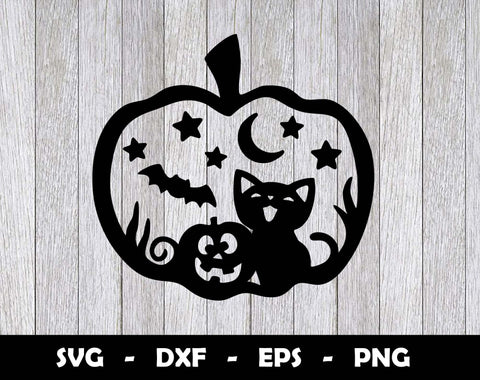 Halloween Pumpkin SVG Cut File, Halloween Cute Pumpkin SVG Design SVG Arthur Arellano 