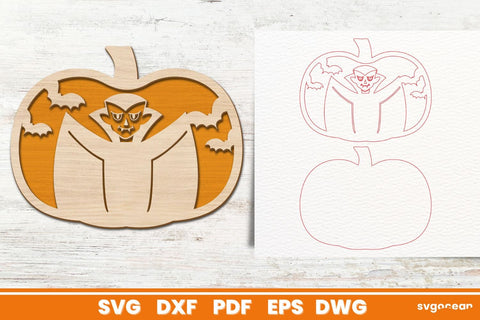 Halloween Pumpkins Laser Cut Bundle SVG SvgOcean 