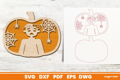 Halloween Pumpkins Laser Cut Bundle SVG SvgOcean 