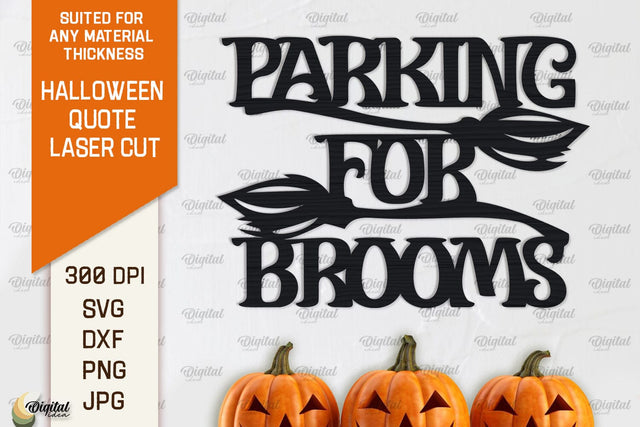 Halloween Quote Laser Cut Design. Spooky Halloween SVG SVG Evgenyia Guschina 