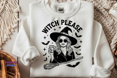 Halloween Quote SVG - Witch Please | Halloween Design SVG SVG Sublimatiz Designs 