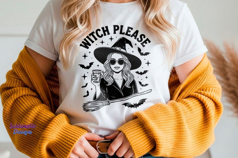 Halloween Quote SVG - Witch Please | Halloween Design SVG SVG Sublimatiz Designs 