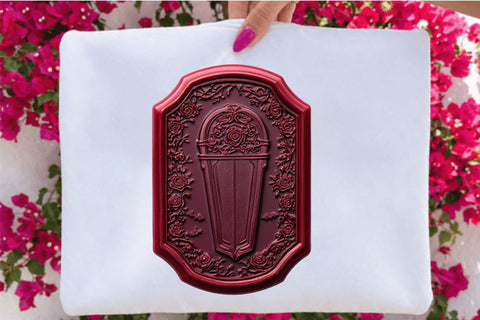 Halloween Red Wax Seal Stamp PNG Clipart Bundle Sublimation SVGArt 