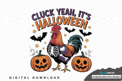 Halloween rooster sublimation png design Sublimation Regulrcrative 