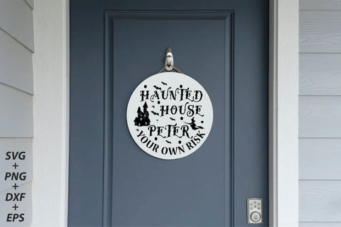 Halloween Round Sign SVG Bundle SVG Rupkotha 