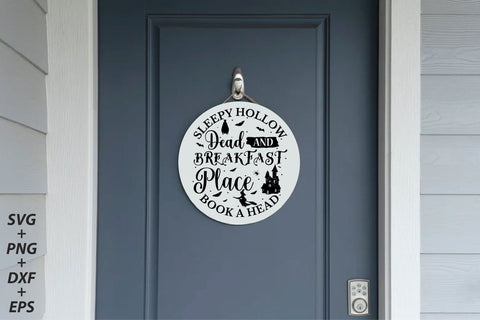 Halloween Round Sign SVG Bundle SVG Rupkotha 