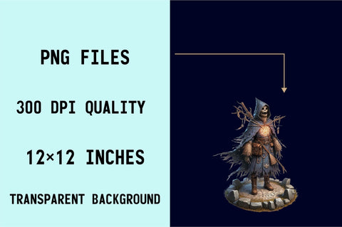 Halloween Scarecrow Sublimation Clipart Sublimation SVGArt 