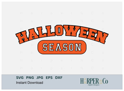 Halloween Season SVG PNG Cut EPS File SVG HarperNCo 
