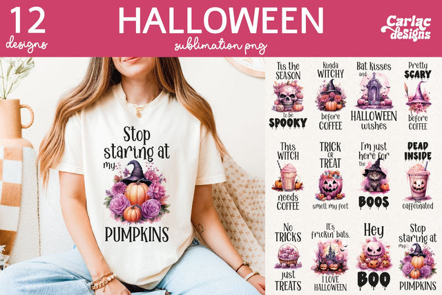 Halloween Shirt Sublimation Sublimation Carla C Designs 