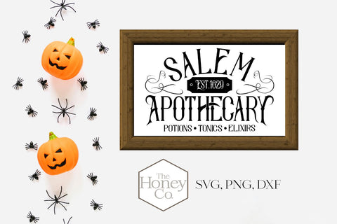 Halloween Sign Bundle SVG PNG DXF Painted Laser Cut Files SVG The Honey Company 