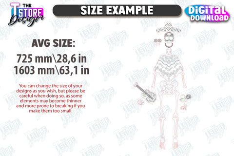 Halloween Skeleton Laser Cut Bundle | Seasonal Porch Décor | Wall Décor | CNC Files SVG The T Store Design 