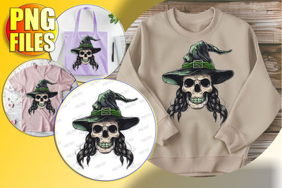 Halloween Skull with Bow Design for Sublimation - Cute PNG Sublimation afrosvg 