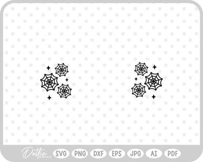 Halloween Spiderwebs SVG DottieDigitals 