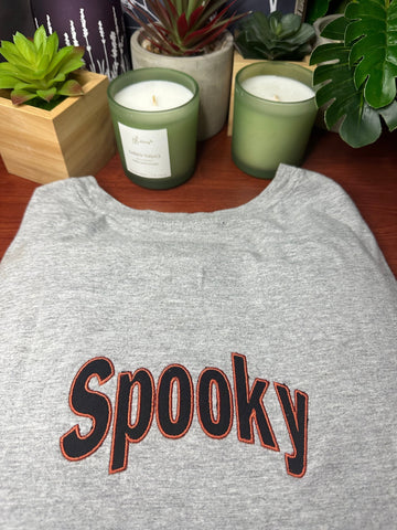 Halloween Spooky Applique Embroidery Design, 3 Sizes - File formats in pes,dst,jef,xxx,exp,vip,vp3, spooky, boo, popular, design Embroidery/Applique DESIGNS AestheticdesignsE 