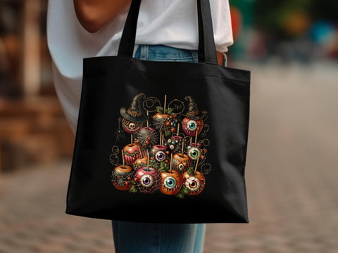 Halloween Spooky Halloween Themed Candy Apple PNG Sublimation Luvleigh Digitals 