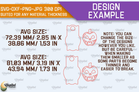 Halloween Stanley Toppers LaserCut Bundle. Party Decorations SVG Evgenyia Guschina 