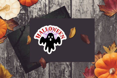 Halloween Stickers Design Sublimation Regulrcrative 
