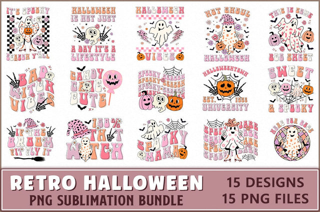 Halloween Sublimation Bundle, PNG File Sublimation Shetara Begum 
