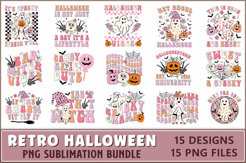 Halloween Sublimation Bundle, PNG File Sublimation Shetara Begum 