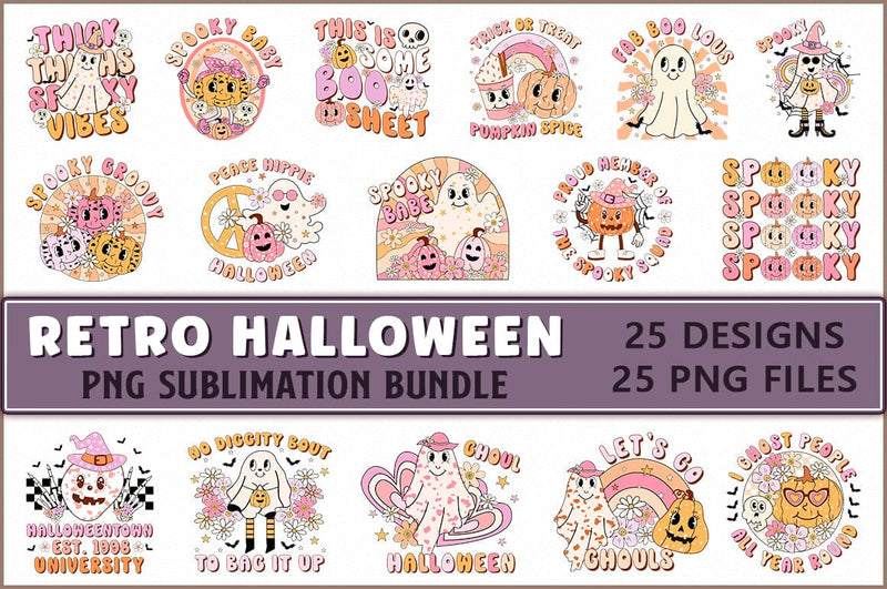 Halloween Sublimation Bundle Sublimation Shetara Begum 