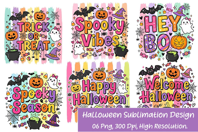 Halloween sublimation Design, Spooky Design PNG Sublimation designmaster24 