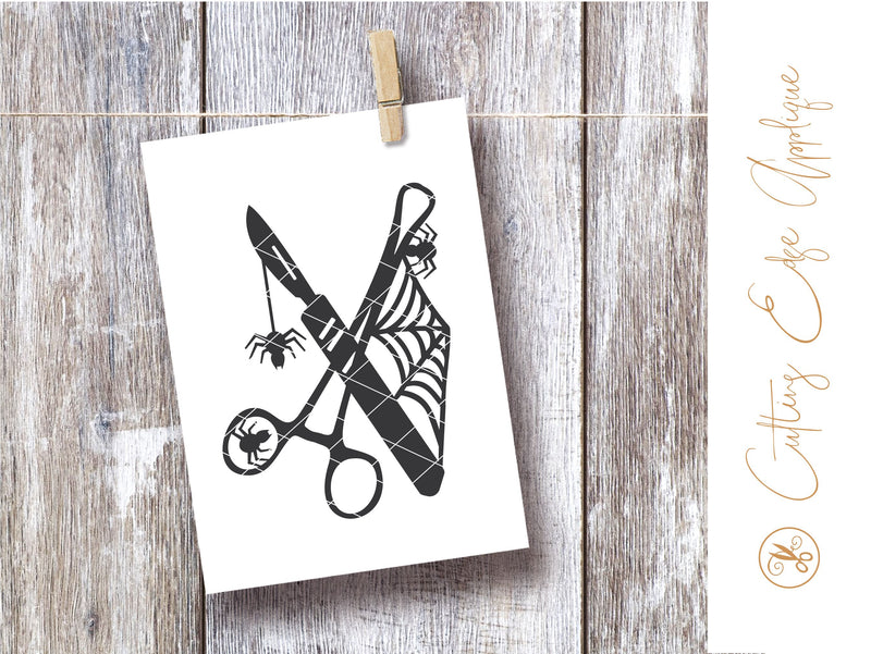 Halloween Surgical Instruments SVG PNG DXF - So Fontsy