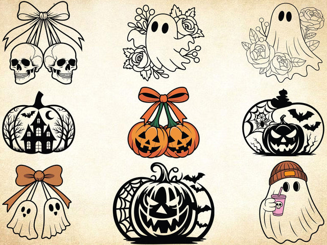 Halloween Svg Bundle, Halloween Spooky Svg, Spooky Season, Halloween Clipart SVG Creativeart88 