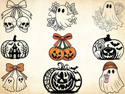Halloween Svg Bundle, Halloween Spooky Svg, Spooky Season, Halloween Clipart SVG Creativeart88 