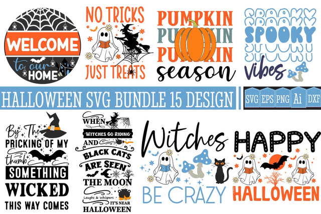 Halloween SVG bundle, Halloween SVG Mega Bundle | Halloween, Halloween Cut File Bundle, Halloween SVG bundle, Halloween quote SVG Set, Halloween Svg Bundle, Happy Halloween, Halloween Cut Files SVG BlackCatsMedia 