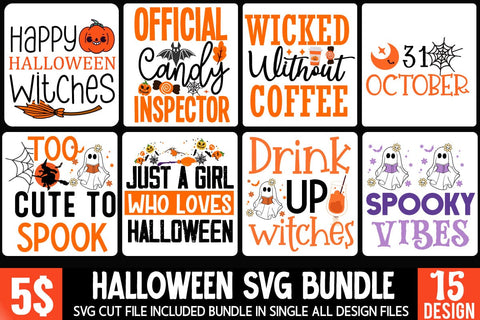 Halloween SVG bundle, Halloween SVG Mega Bundle | Halloween, Halloween Cut File Bundle, Halloween SVG bundle, Halloween quote SVG Set, Halloween Svg Bundle, Happy Halloween, Halloween Cut Files SVG BlackCatsMedia 