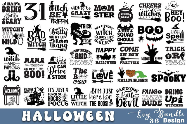 Halloween Svg Bundle SVG Angelina750 