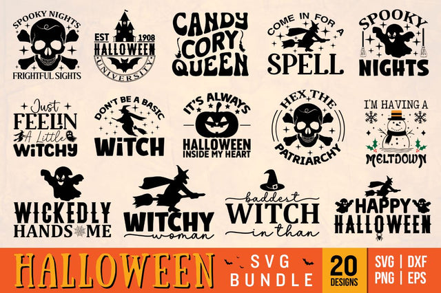 Halloween SVG Bundle SVG Designangry 