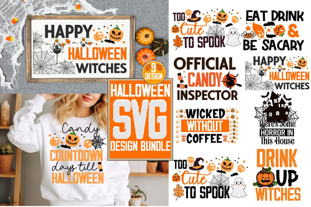 Halloween SVG Bundle,Spooky SVG Bundle,Halloween Sublimation PNG, Halloween SVG Bundle,Halloween SVG Quotes,Halloween PNG, Halloween SVG SVG BlackCatsMedia 