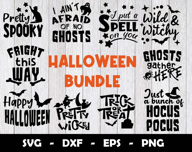 Halloween SVG Cut Files, Halloween Bundle SVG Designs SVG Arthur Arellano 