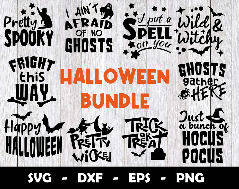 Halloween SVG Cut Files, Halloween Bundle SVG Designs SVG Arthur Arellano 