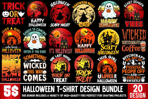Halloween T-shirt Design Big Bundle .Halloween Mega BUndle, Halloween Sublimation Bundle, Halloween SVG Bundle, Halloween Graphic Illustration, Halloween SVG Cut File Sublimation Insomnia Std 