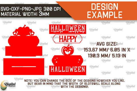 Halloween Table Top Sign Laser Cut. Halloween Sign SVG SVG Evgenyia Guschina 