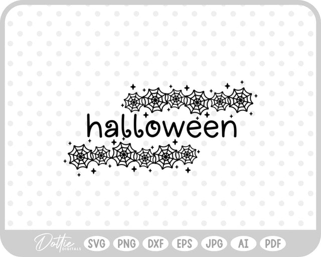 Halloween Text Quote SVG DottieDigitals 