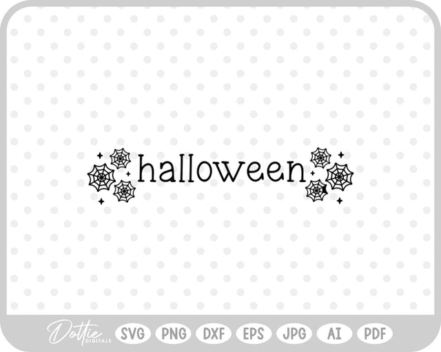 Halloween Text Quote SVG DottieDigitals 