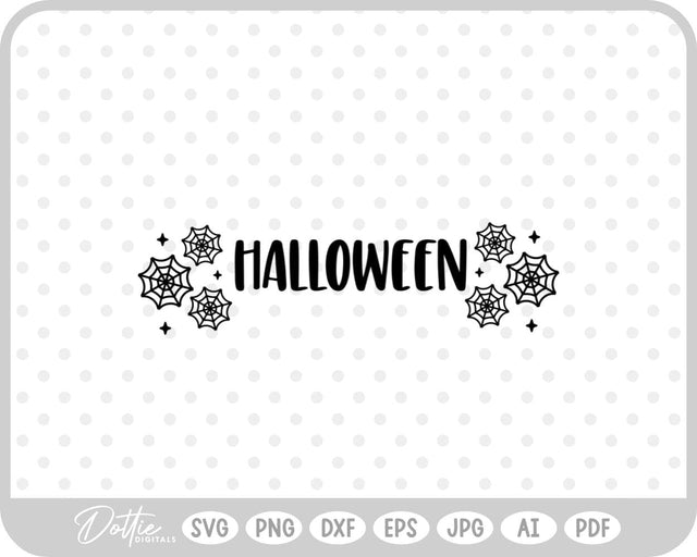 Halloween Text Quote SVG DottieDigitals 