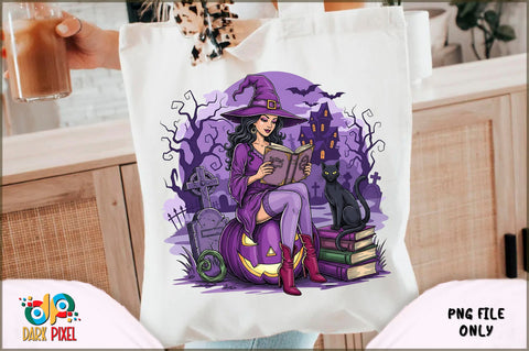 Halloween Tote Bag PNG Bundle Sublimation Shetara Begum 