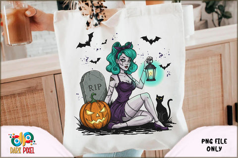 Halloween Tote Bag PNG Bundle Sublimation Shetara Begum 