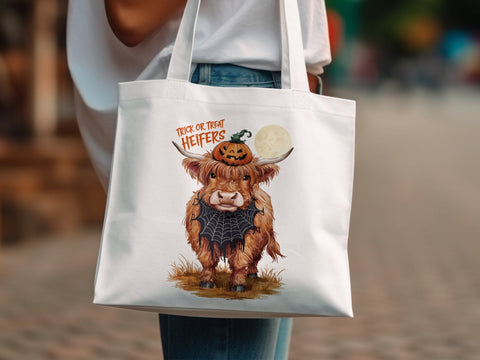 Halloween Trick or Treat Heifers Sublimation PNG Sublimation Luvleigh Digitals 