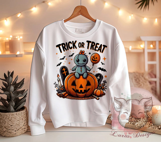 Halloween, Trick Or Treat, PNG Files, Sublimation Designs, Halloween Decorations, Fall Crafts, Spooky Graphics, Halloween Sublimation Sublimation Lara' s Designs 