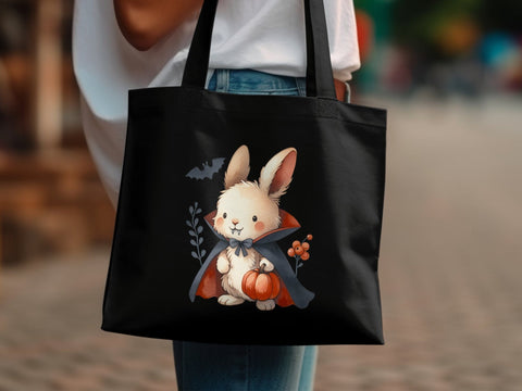 Halloween Vampire Bunny Sublimation PNG Sublimation Luvleigh Digitals 